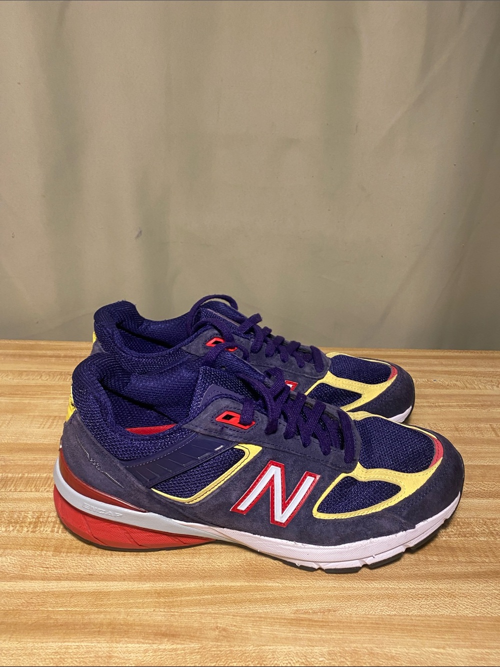New Balance 990v5 Virtual Violet First Light M990GA5 Running Shoes Mens 8.5